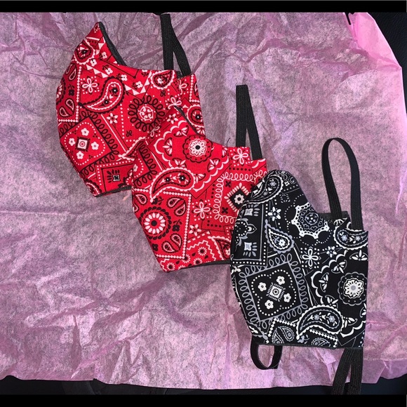 Custom Face Masks😷😷 w Pocket Filter ‼️🚨 - Picture 7 of 8